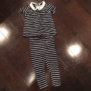 Victoria Beckham for Target matching striped set